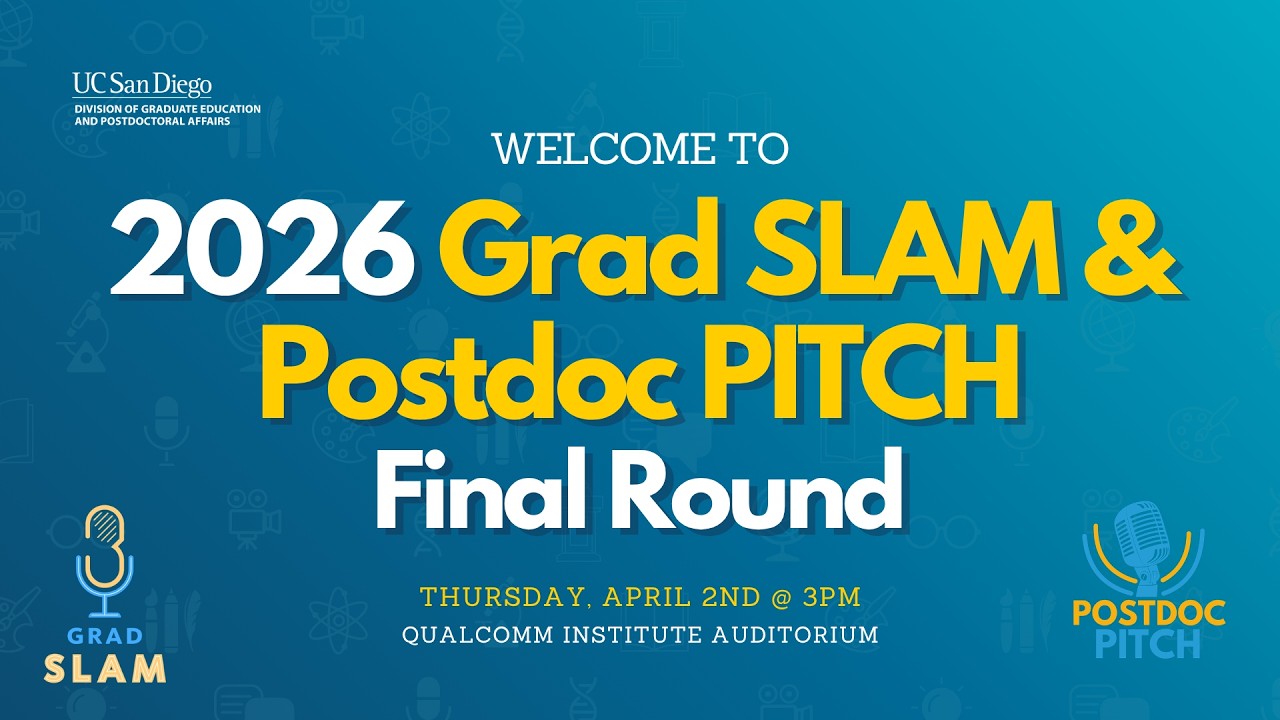 2026 UC San Diego Grad SLAM - Devyansh Agrawal