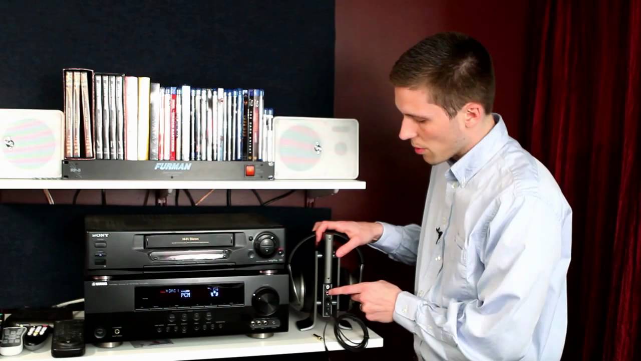How to set up an RS 180 KLEER wireless headphone