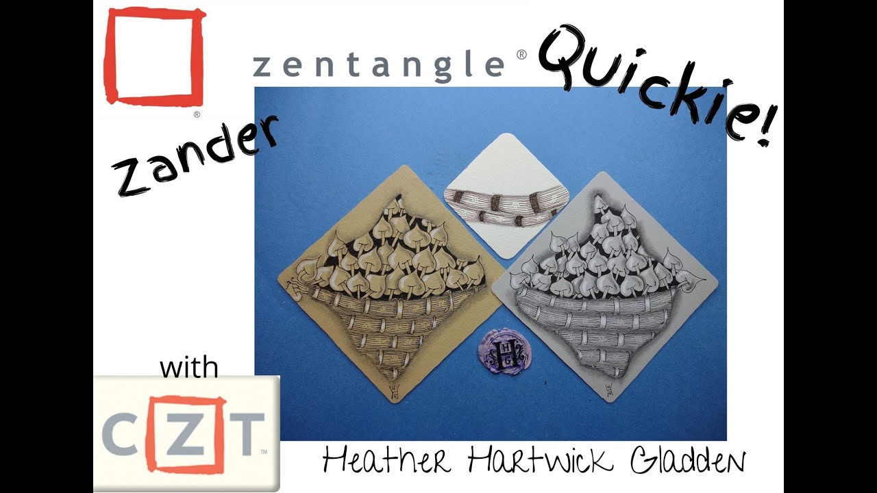 Zentangle® Quickie: Zander