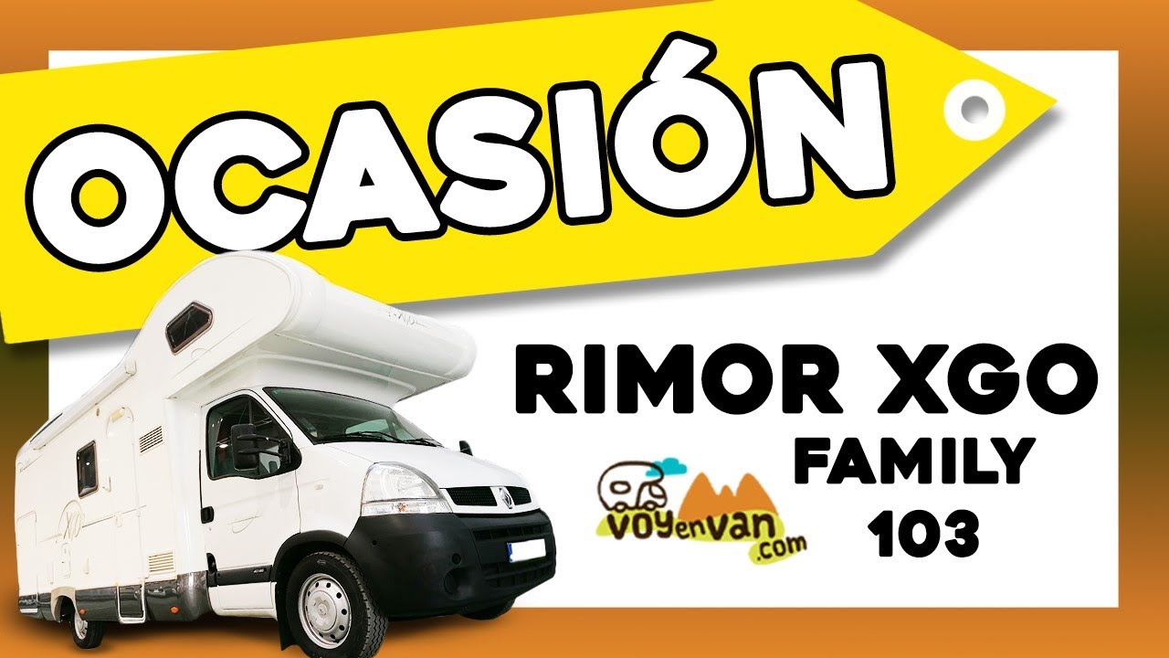 VOYenVAN | AUTOCARAVANA CAPUCHINA de OCASION RIMOR XGO FAMILY 103
