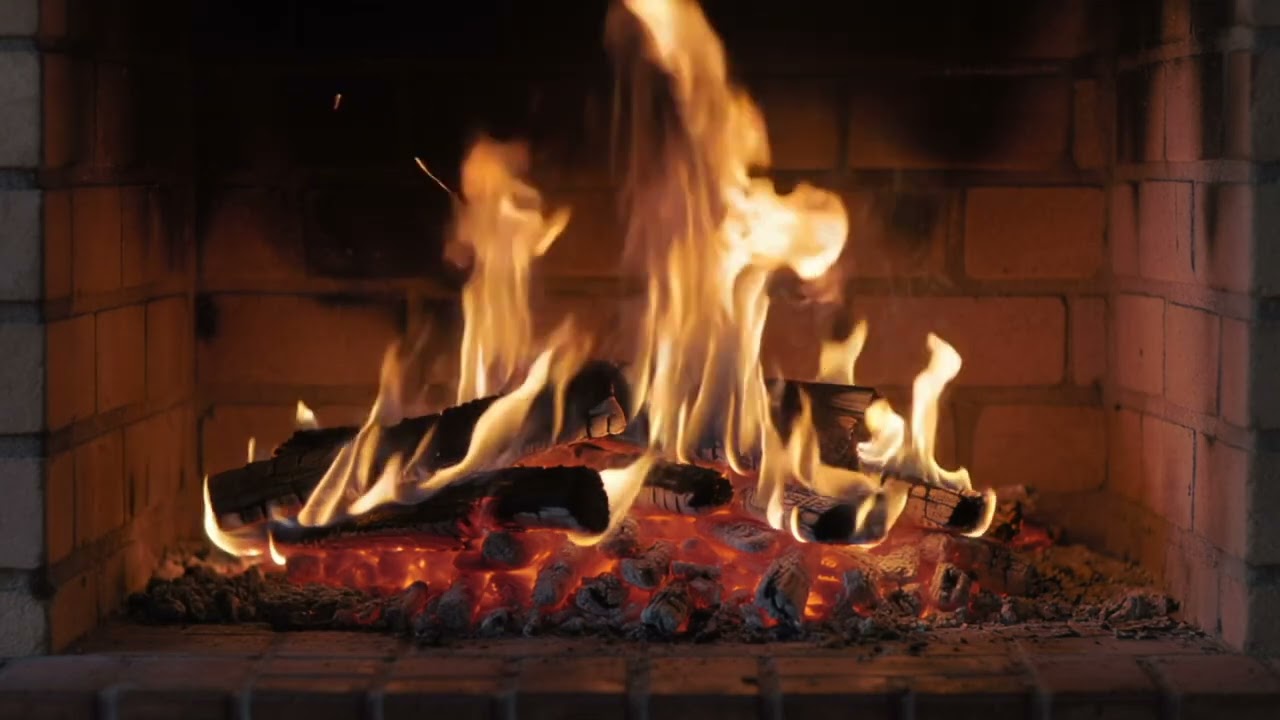 Fireplace Crackling Sounds | 8 Hours of Real Fireplace Ambience (No Music)