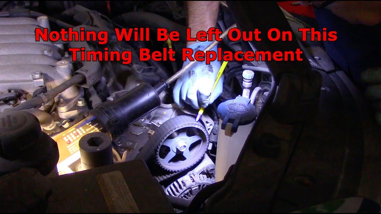 Timing Belt Replacement 2008 Hyundai Santa Fe 2.7 Liter