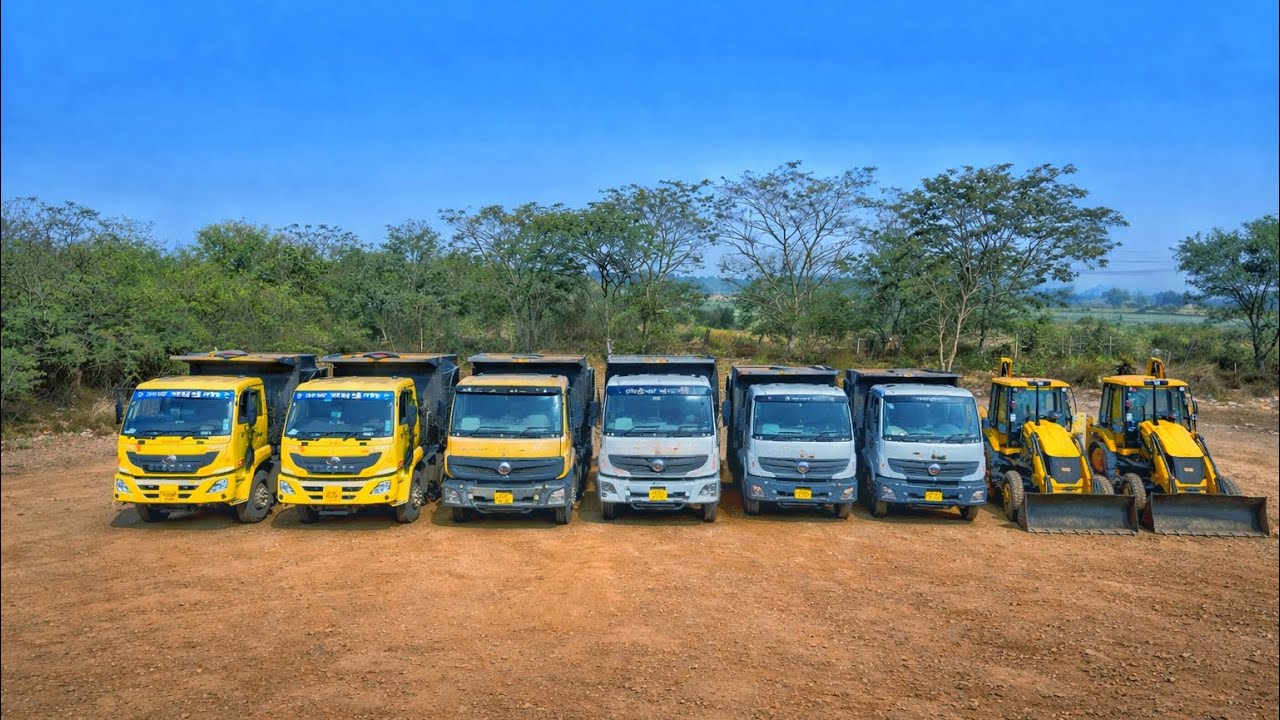 Holi 🥳 Season End | 3 JCB 3Dx Kirlozer Machine Loading Mud in 100 TATA 😱 Trippr 2518 | 