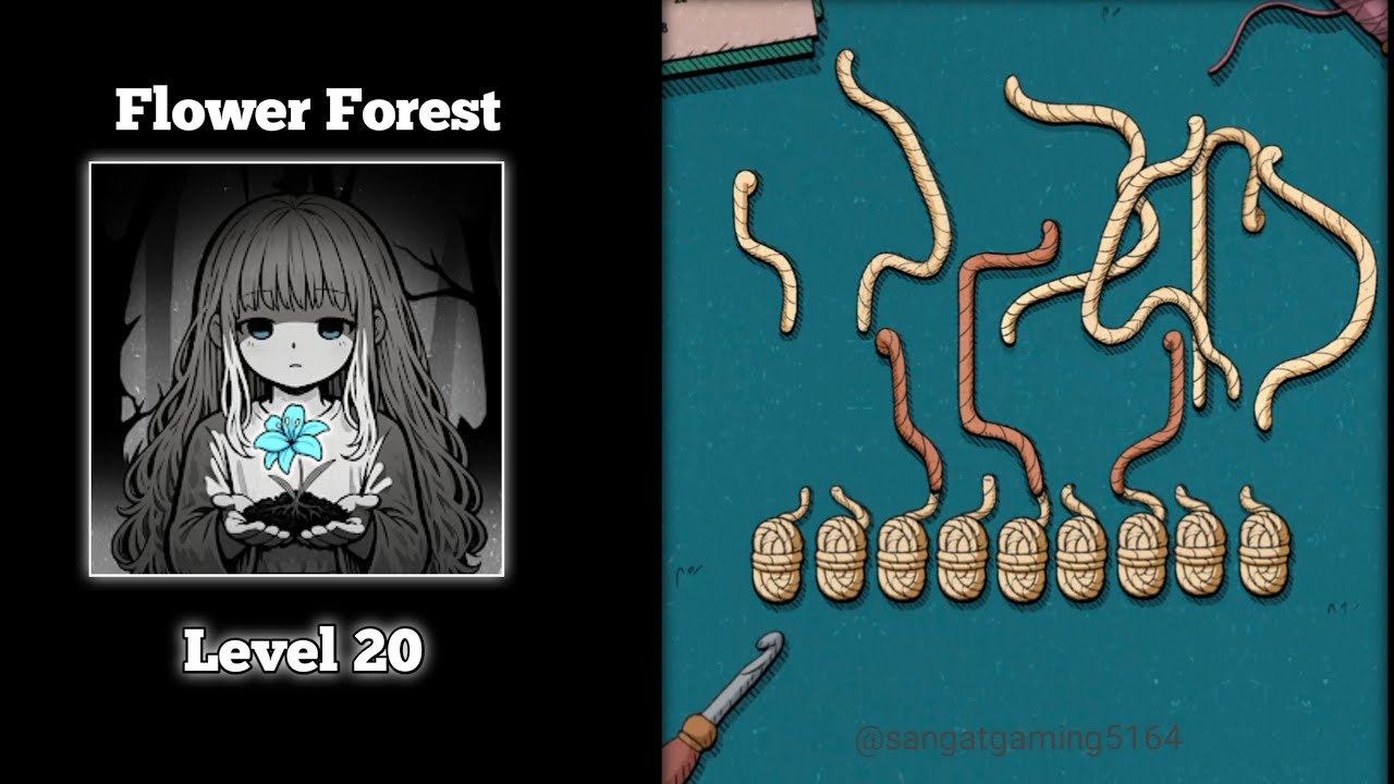 Flower forest - world puzzle level 20 game walkthrough 