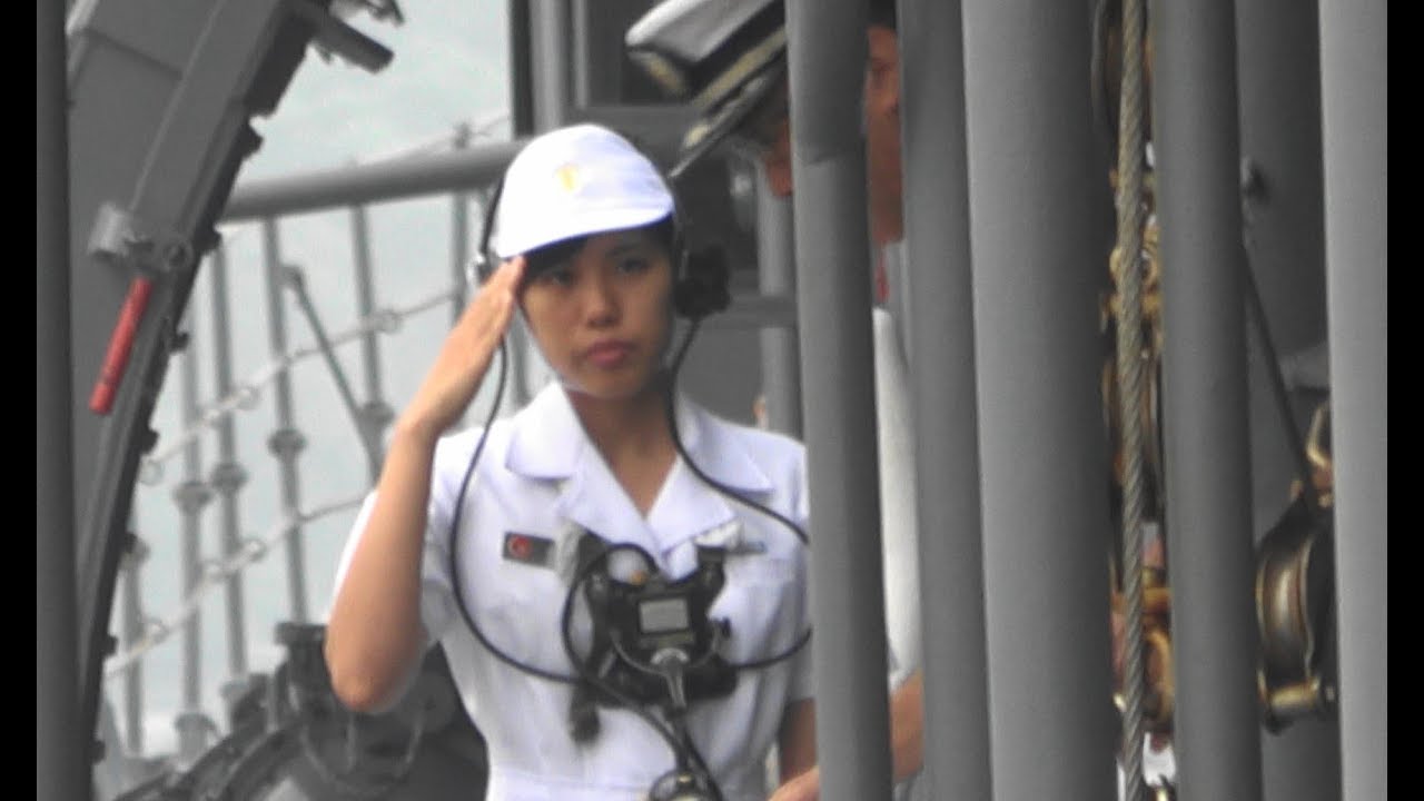 海上自衛隊 練習艦隊「やまゆき（山雪）」「せとゆき（瀬戸雪）」下関出港