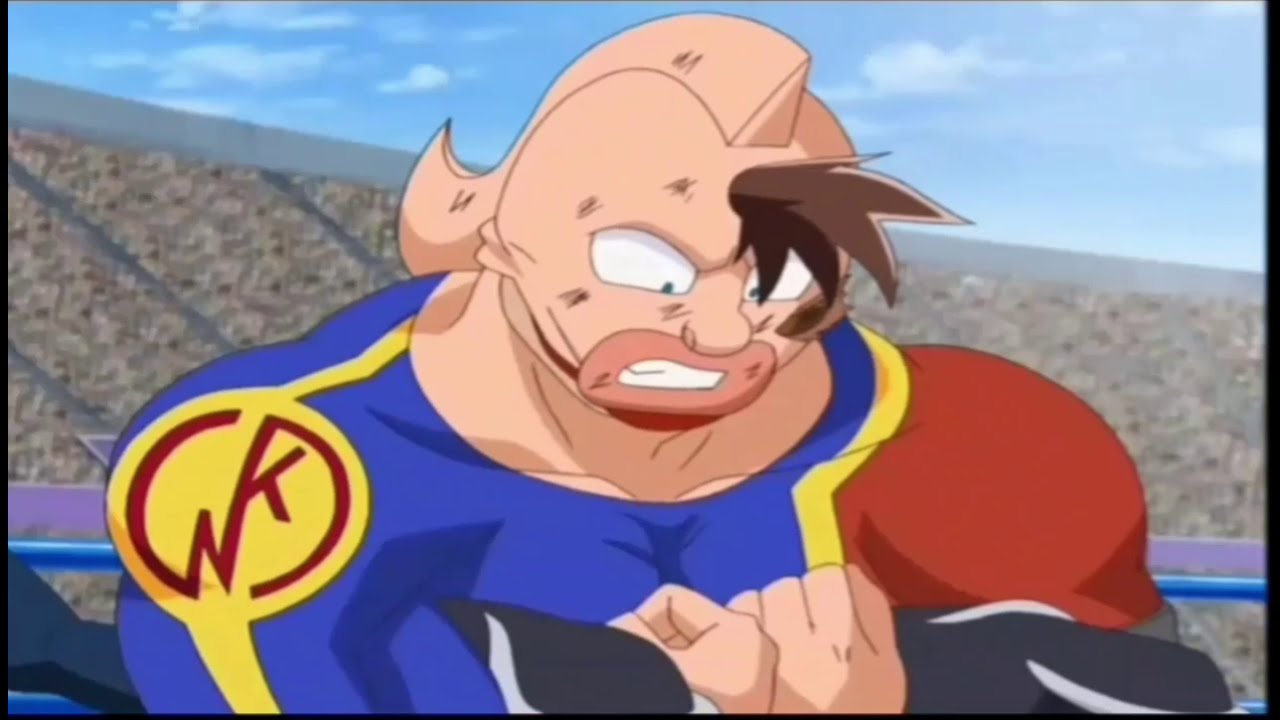 Ultimate muscle_ kid muscle vs kevin mask ( in the end)