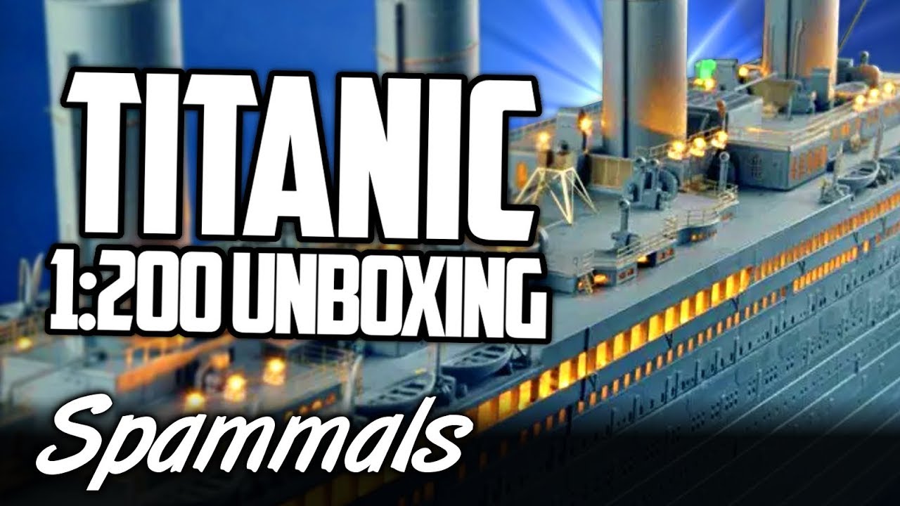 Trumpeter Titanic 1/200 Scale Unboxing