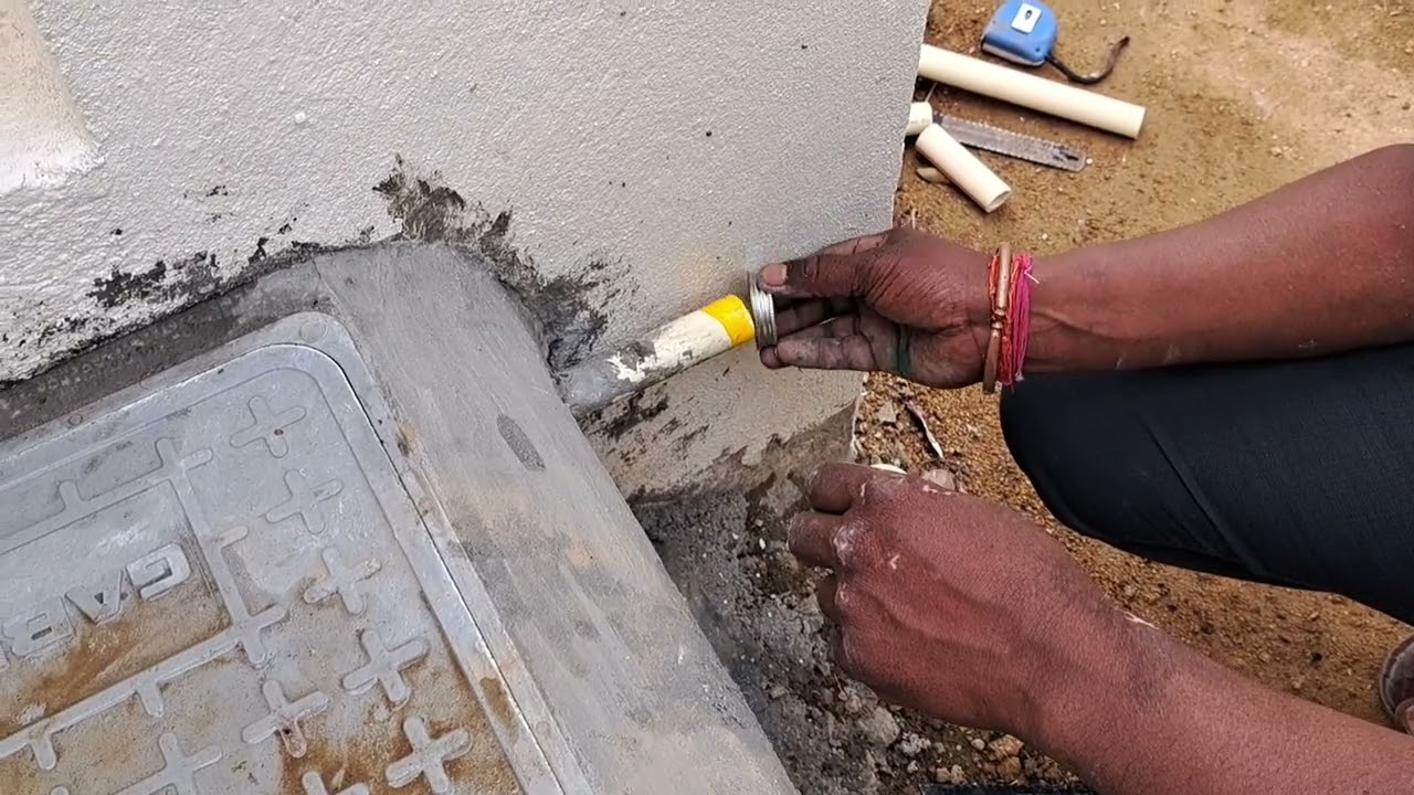manjura Water Line install