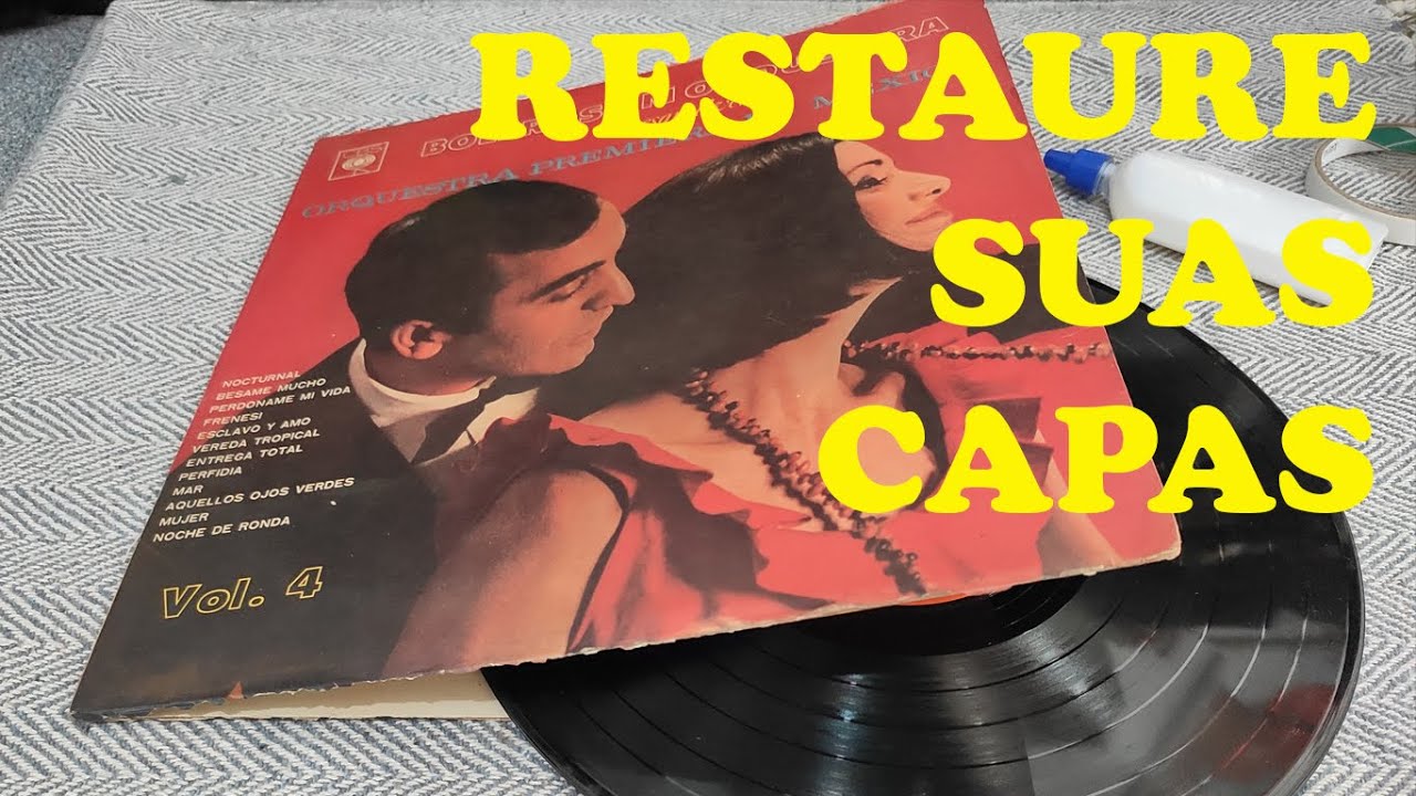 Restaure suas capas de disco.Parte 2