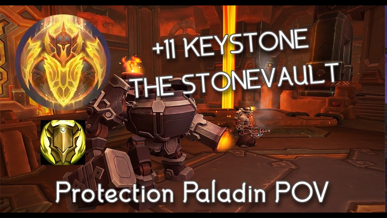 The Stonevault +11 | In time | Lightsmith Protection Paladin | TWW Season 1 Mythic+