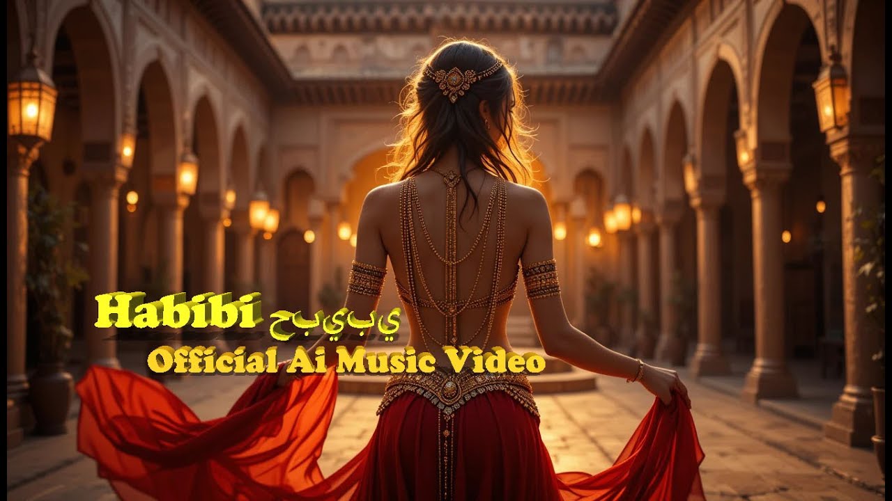 Habibi حبيبي__ Ai Generated Arabic Belly Dance 2025 | Mesmerizing Middle Eastern Dance Fusion 4K