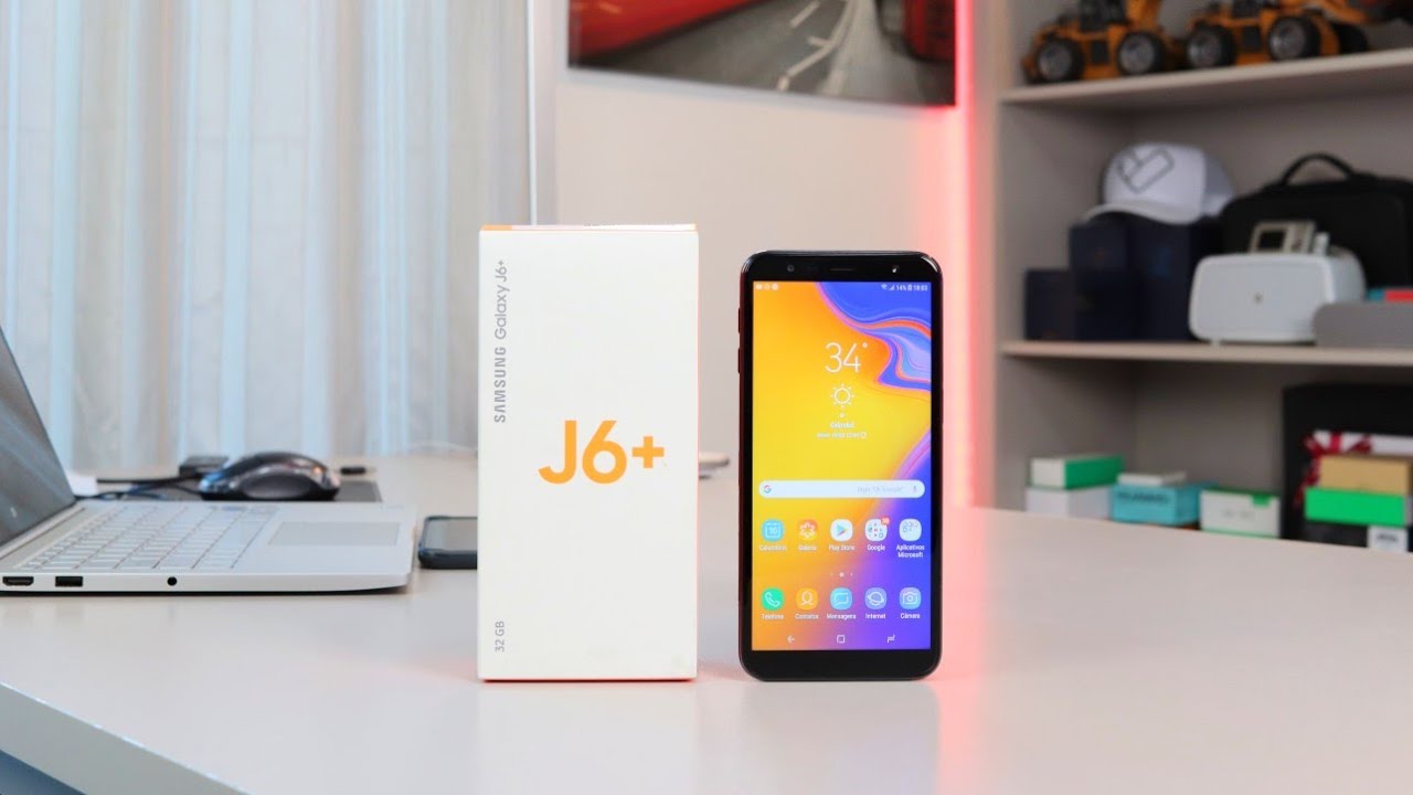 SAMSUNG GALAXY J6 PLUS - UNBOXING e IMPRESSÕES