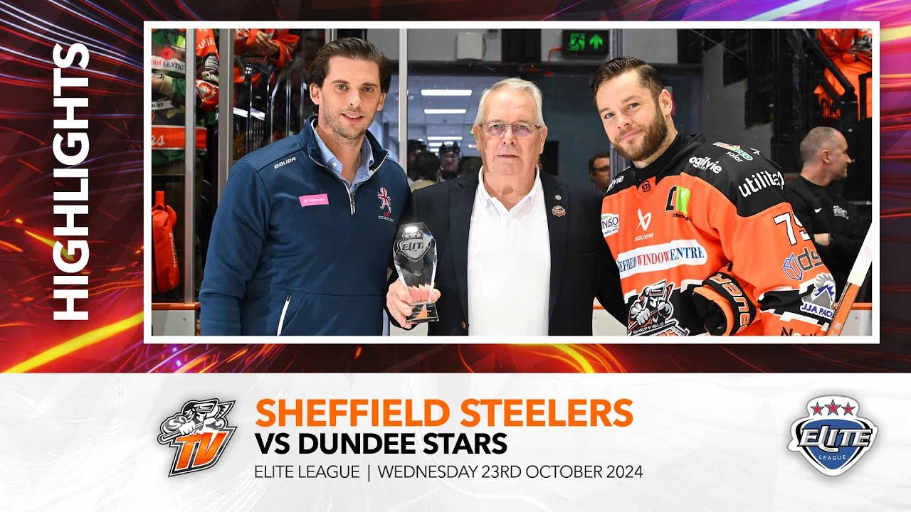 Sheffield Steelers v Dundee Stars - 23rd October 2024
