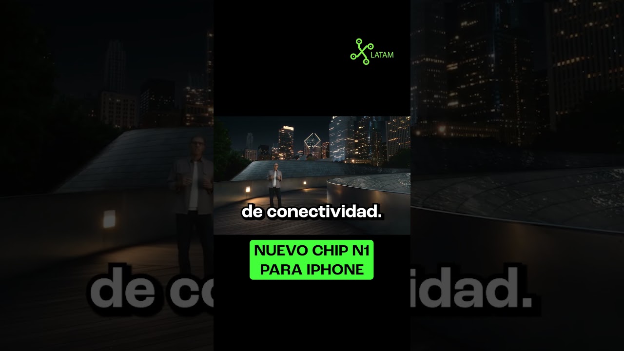 Apple present&oacute; el nuevo Chip N1 para iPhone #Apple #iPhone17 #Celulares #tech #iPhoneair #iPhoneAir