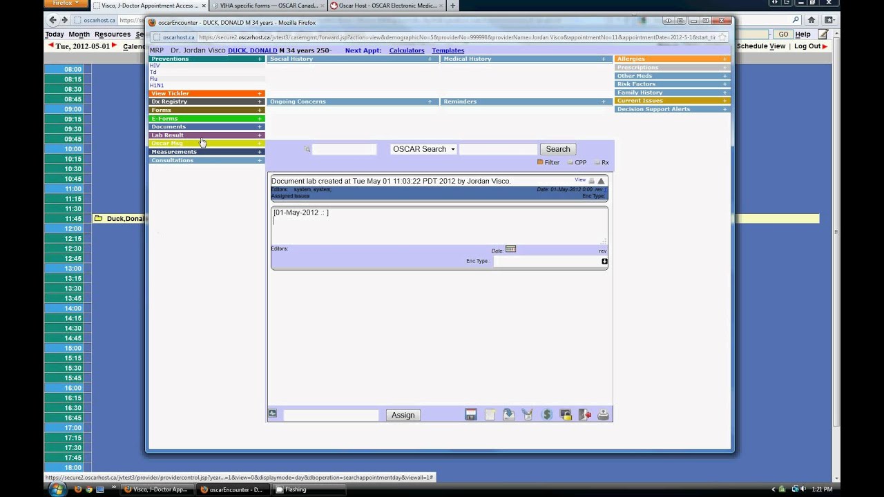 Oscar EMR - eDocs and eForms