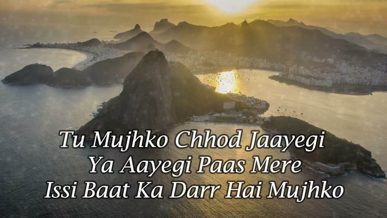 Barbaad - Jubin Nautiyal Karaoke with Lyrics