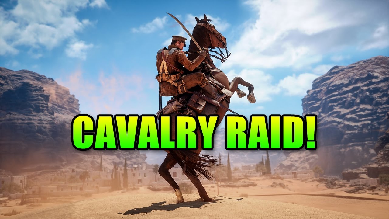 Epic Cavalry Raid! | Battlefield 1 Horse Gameplay