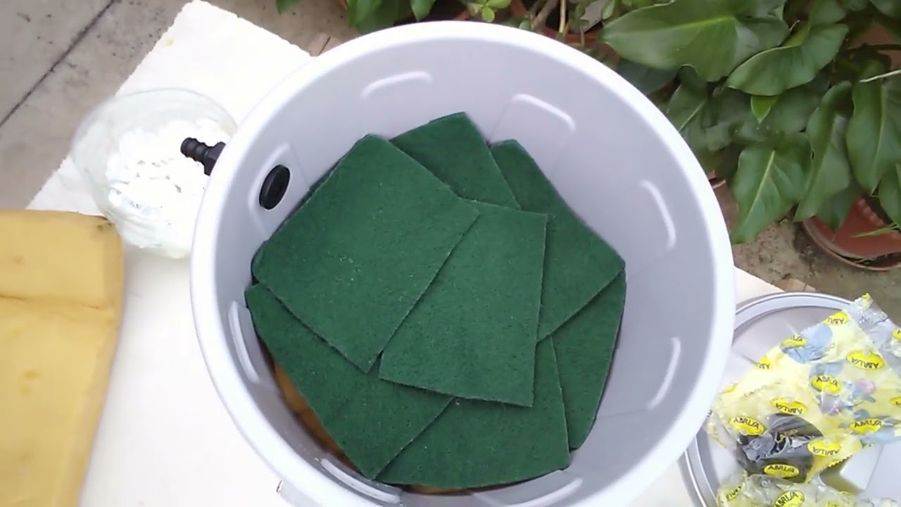 Como hacer filtros caseros para estanques
