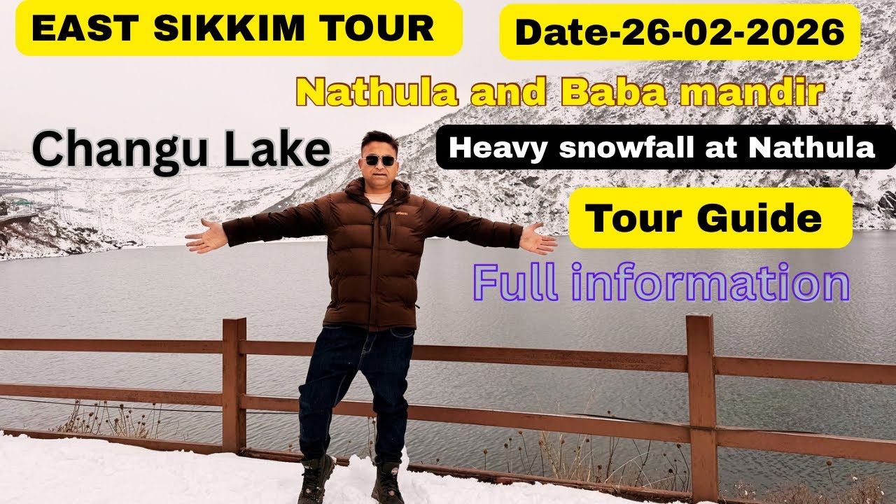 North Sikkim latest update | changu lake Baba mandir | Gangtok to Nathula tour | sikkim recent Vlogs