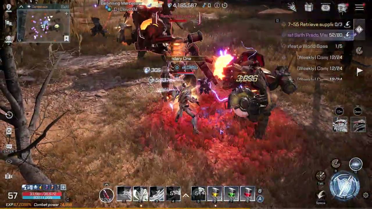 RF ONLINE NEXT ENFORCER TOP TIER BIOSUIT