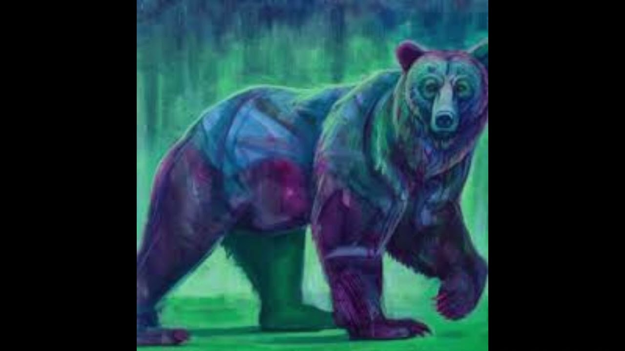 Orso di smeraldo
