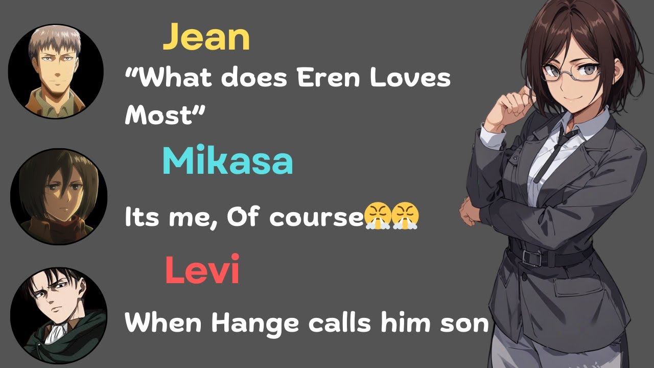 Mikasa's Revenge on Who Knows Eren Best | Squad Shocked 😂