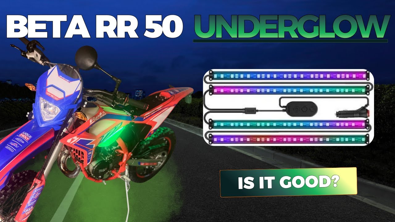 Beta RR 50 Underglow went...