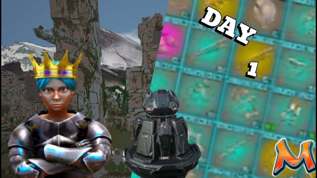 ДЕНЬ 1. Соревнования вдвоём на самом популярном сервере — MESA 2MAN — ARK: Survival Evolved