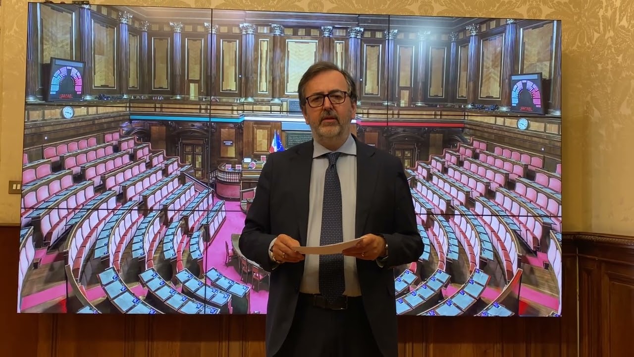 Saluti Andrea De Priamo apertura VI sessione pomeriggio 3 dicembre