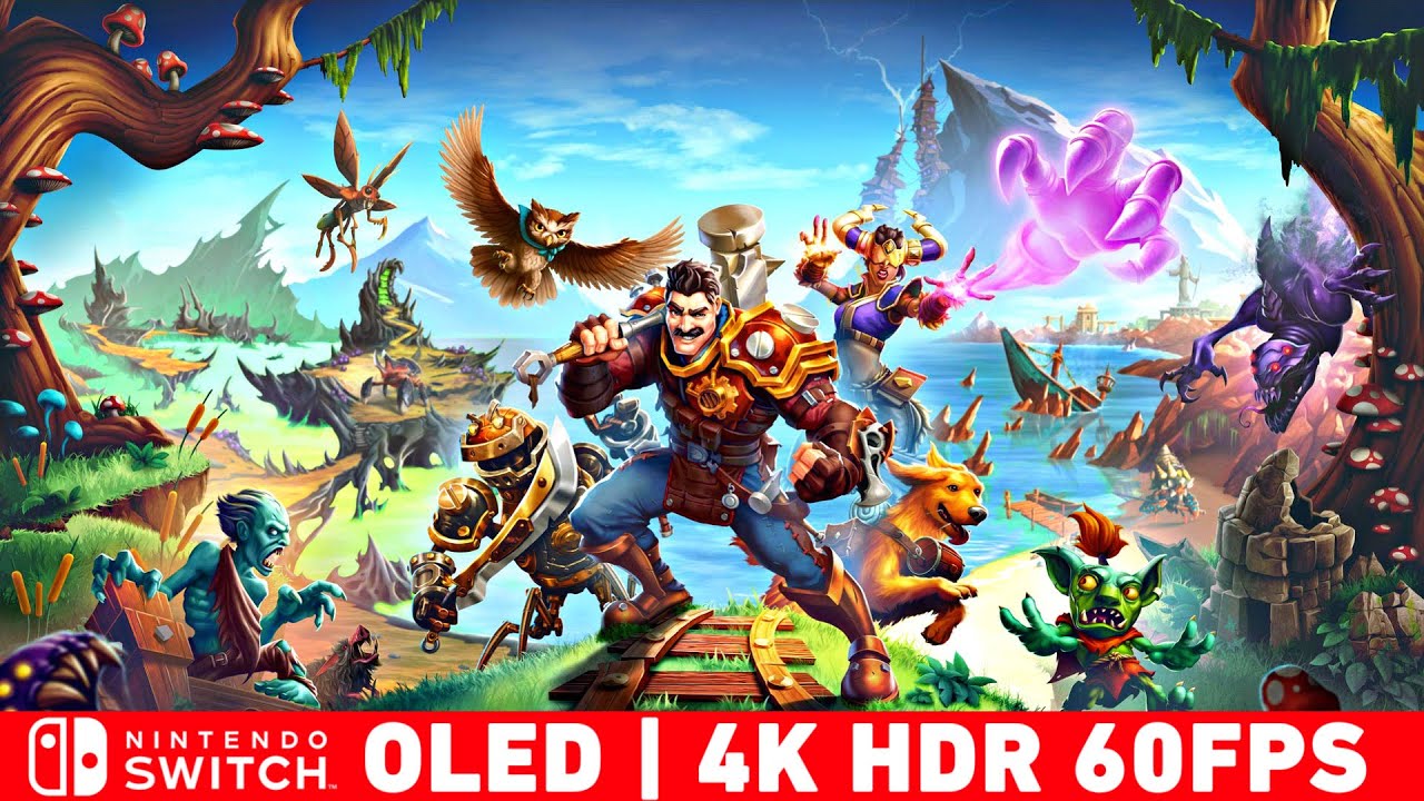 Torchlight 3 Nintendo Switch Gameplay [HD 60FPS]