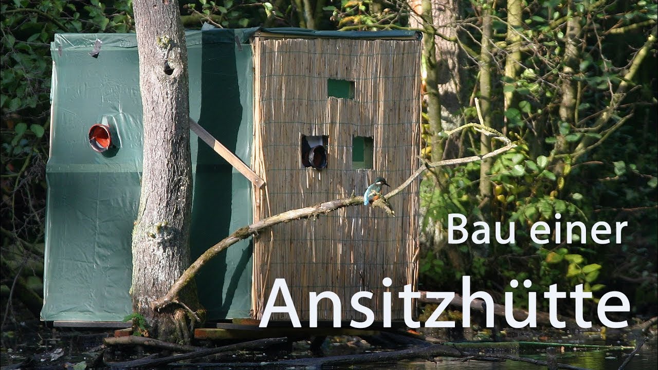 Bau einer Ansitzhütte