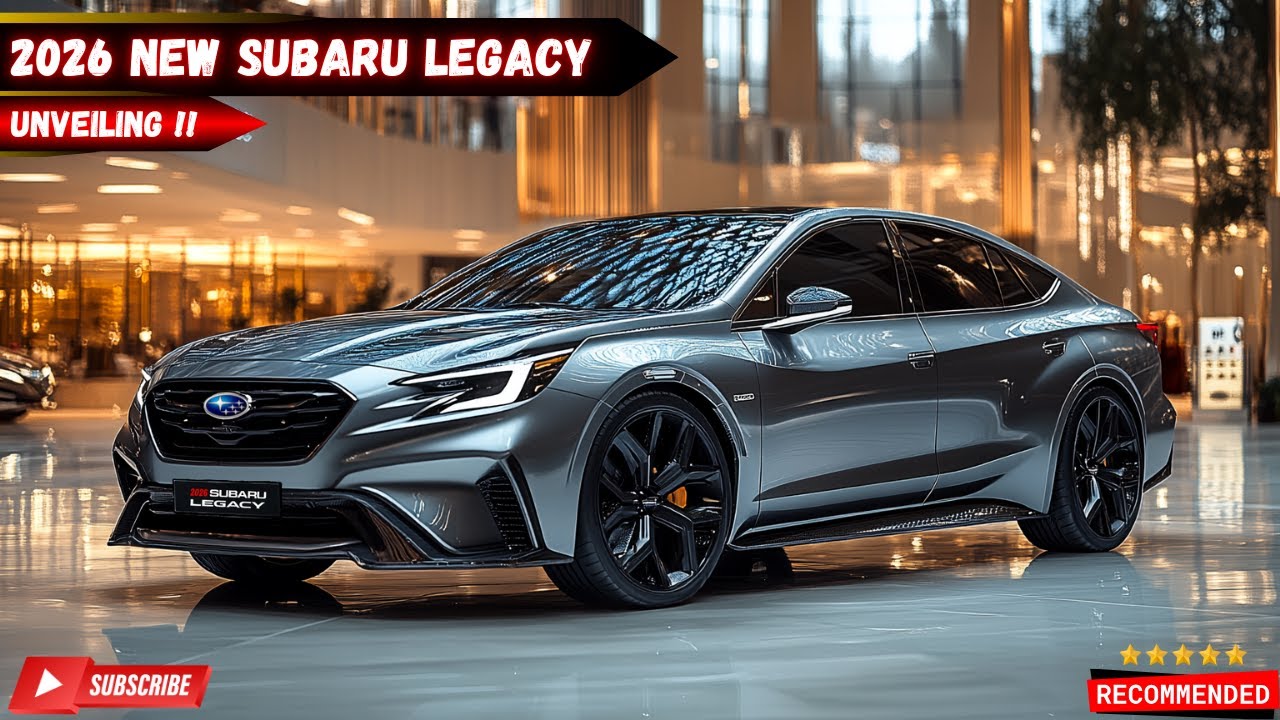 Odsłonięcie nowego dziedzictwa Subaru 2026: Czy jest to najlepszy sedan średniej wielkości na rynku?