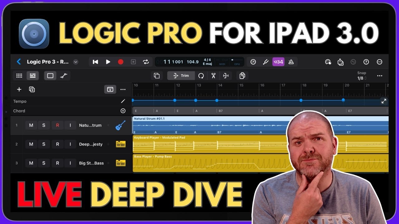 What's New in Logic Pro for iPad 3.0 | Live Deep Dive