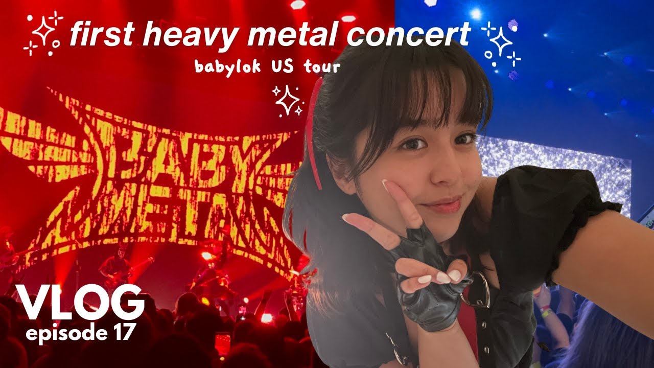 pov you saw babymetal live *:･ﾟbabyklok tour, first heavy metal concert