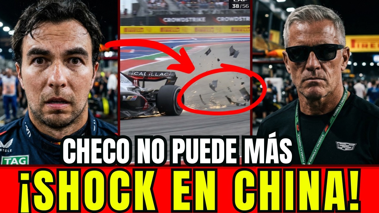 Checo PÉREZ EXPLOTA: Cadillac se DESARMA y la FIA lo CASTIGA IGUAL en China 2026