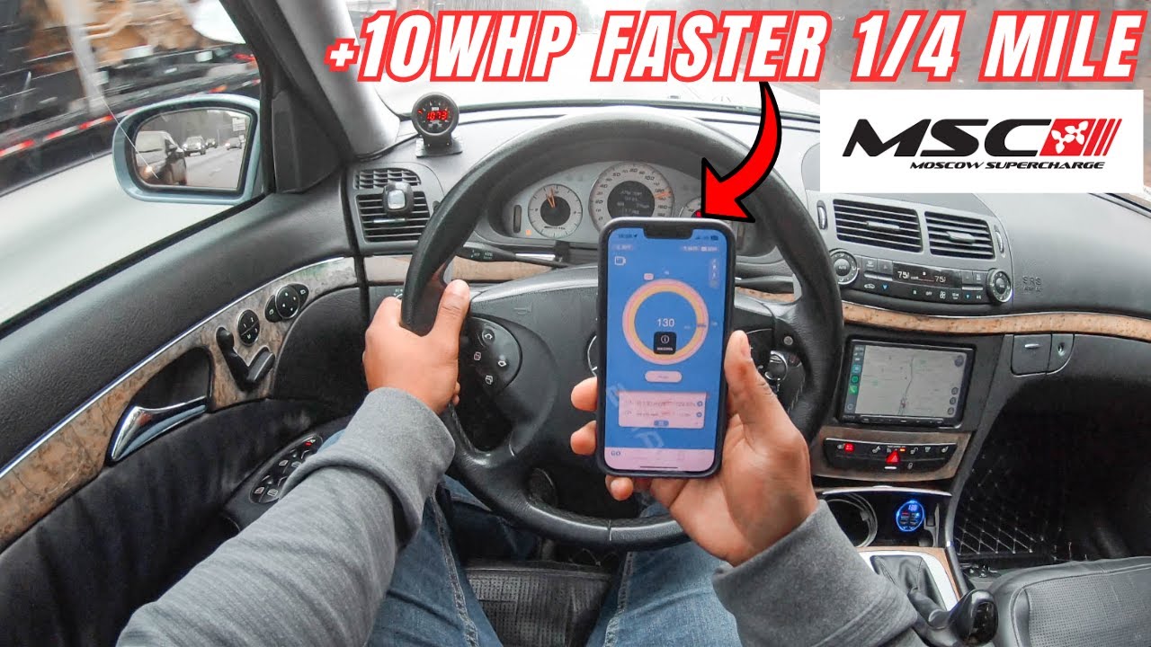 Making My E55 AMG FASTER With This Insane Cold Air Intake Mod!