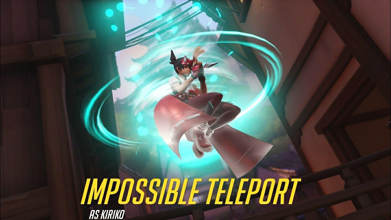 FRAME-PERFECT Kiriko Teleport  (IMPOSSIBLE DISTANCE?!)