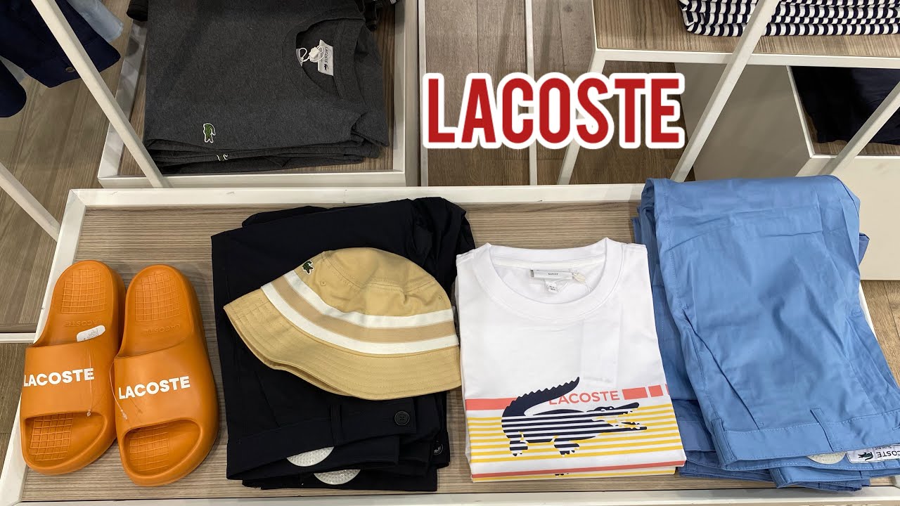 [4k] Lacoste 🐊 new men’s clothing collection