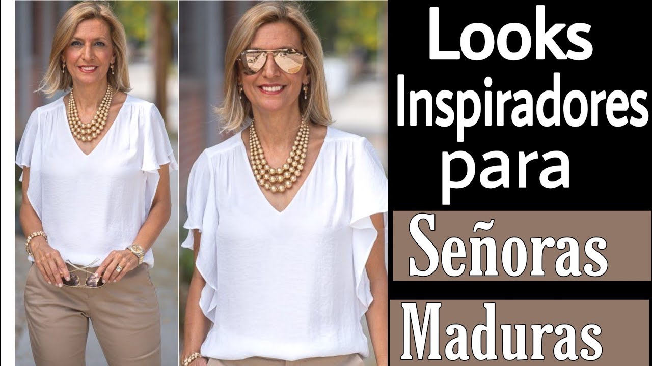 LOOKS 🚨CÓMODOS PARA TODA OCASIÓN SEÑORAS DE 50 A 70 AÑOS MODA SEÑORAS 2022