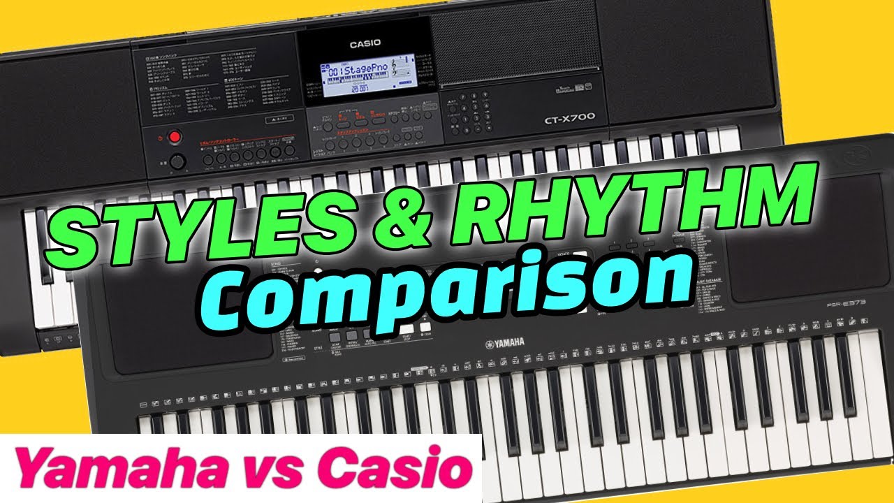 Yamaha PSR-E373 vs Casio CT-X700 - Who Has Better Styles & Rhythms?