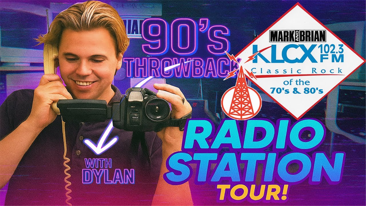 Dylan Tours KLCX 1023 FM Studios on July 17 1996