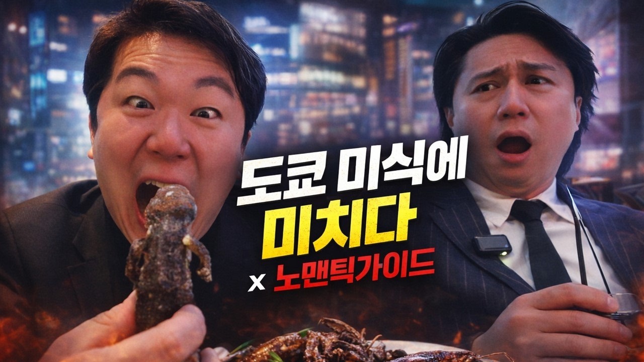 도쿄 미식에 미치다? 시부야 한복판 곤충&파충류 먹방 챌린지! 과연 성공?