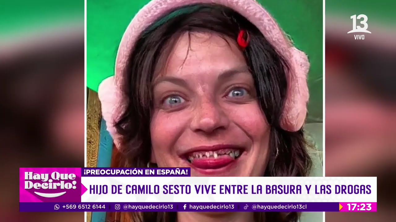 El escándalo del hijo de Camilo Sesto: Vive entre la basura y las drogas | Hay Que Decirlo