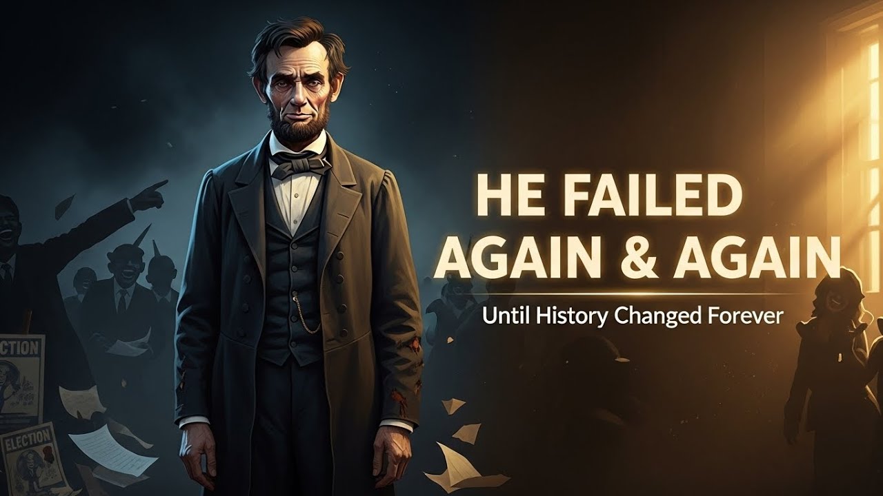 He Failed Again and Again before Becoming Abraham Lincoln| Powerful motivational story| WISH Tales