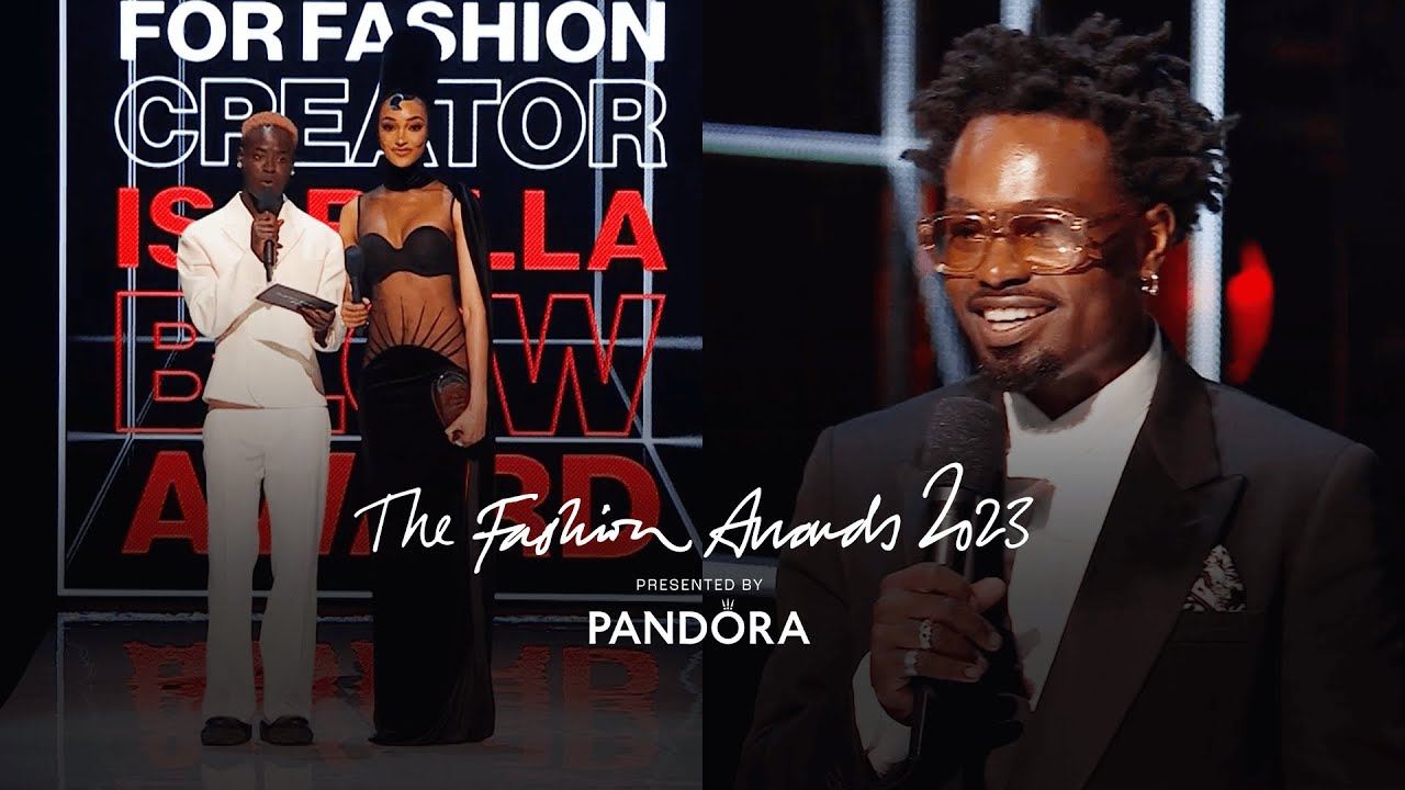 Campbell Addy Wins The Isabella Blow Award | The Fashion Awards 2023