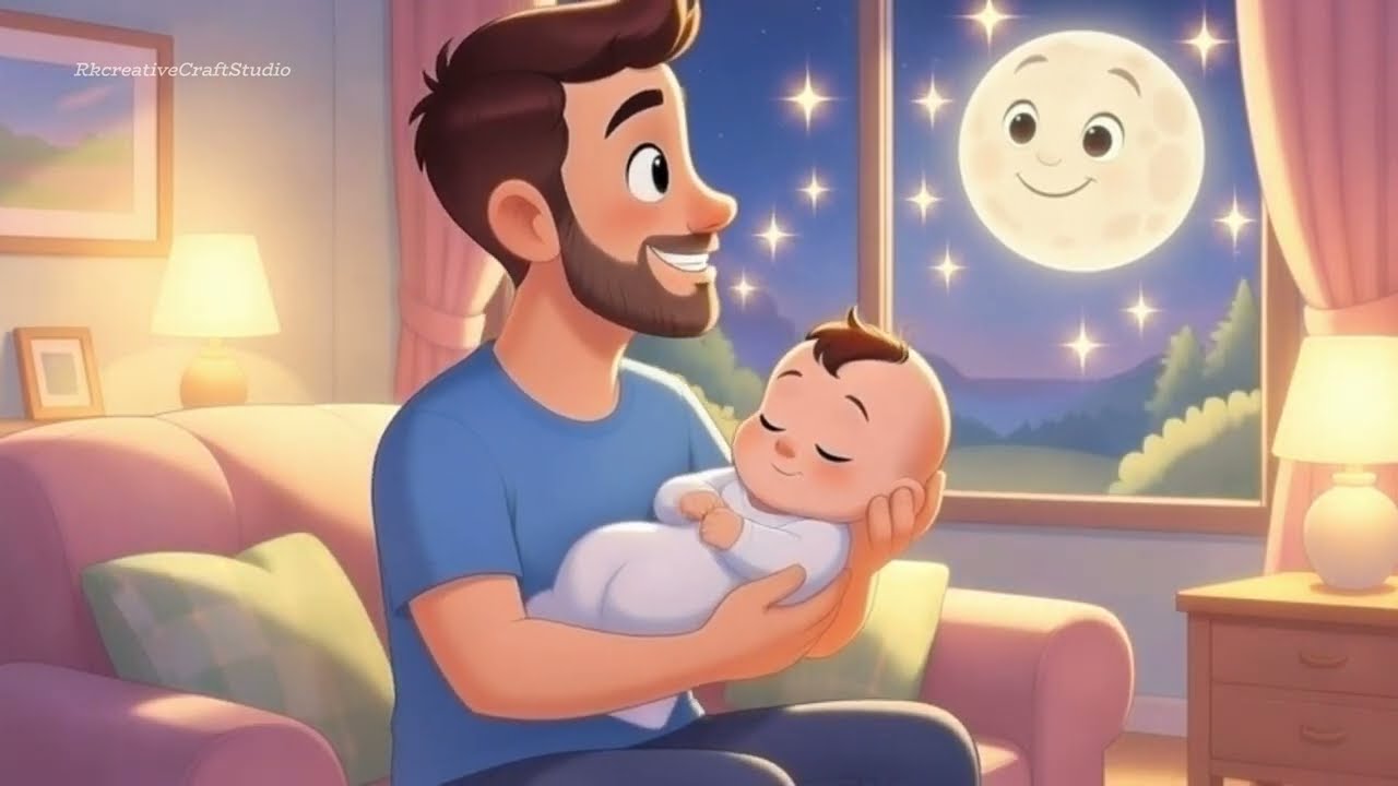 Daddy’s Love Lullaby ✨ | Kids Rhymes 