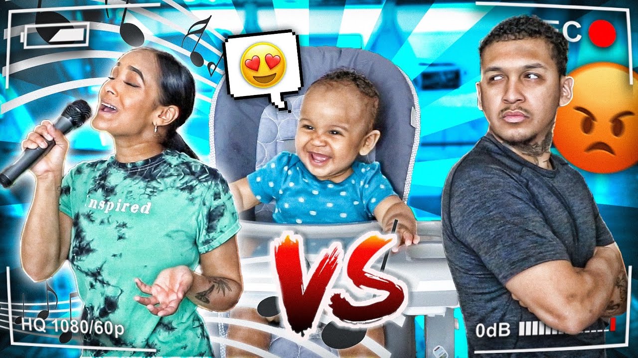 MOMMY VS DADDY NURSERY RHYME SING OFF!