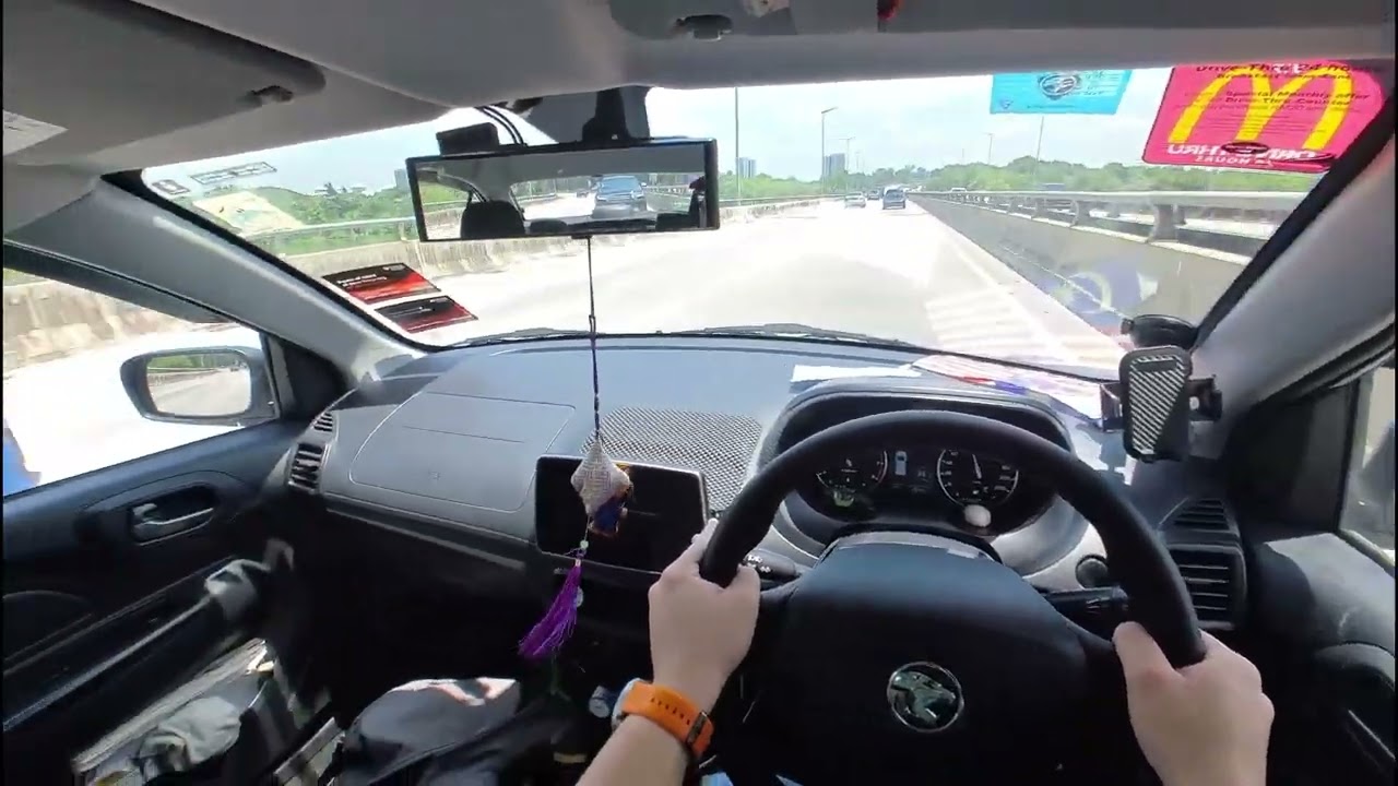 Proton Saga MC2 MT POV driving