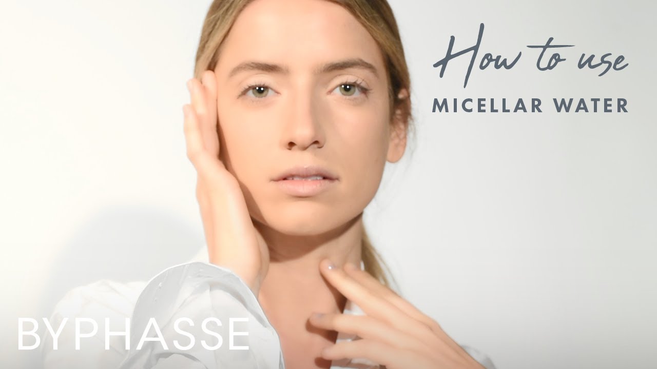 How to use: Micellar Water | Tutorials | Byphasse