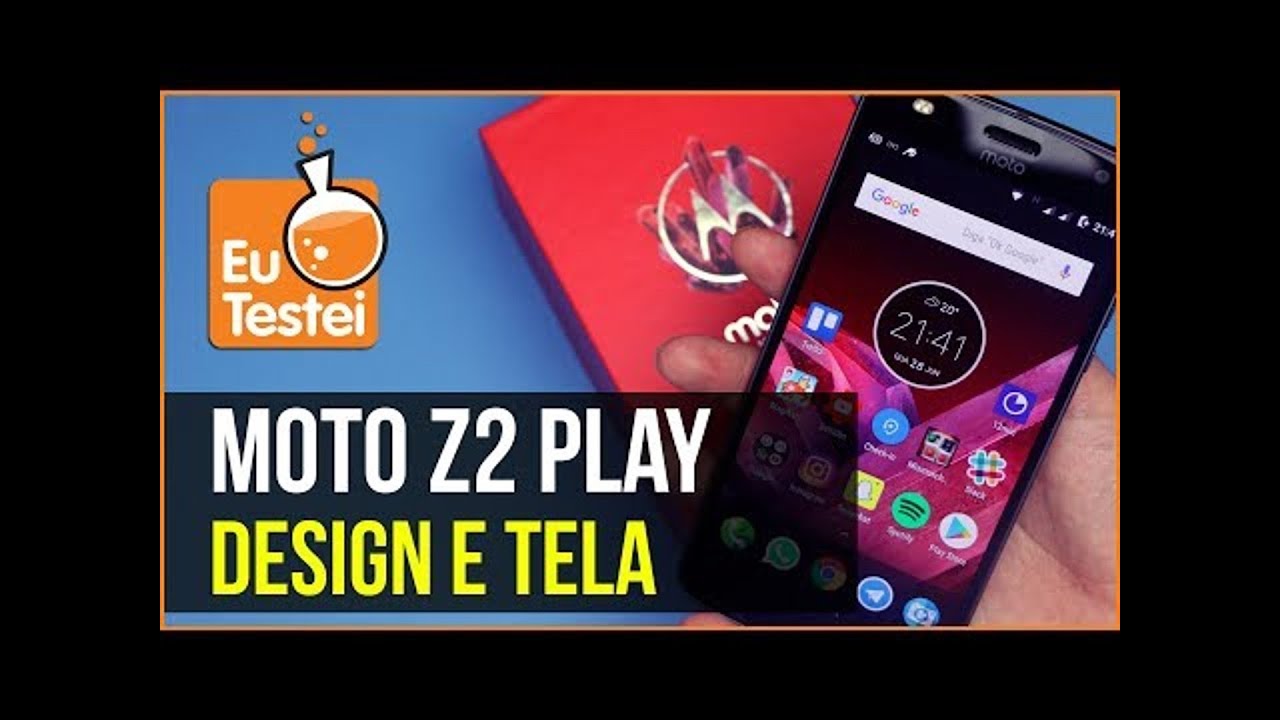 MOTOROLA MOTO Z2 PLAY TROCA TELA.